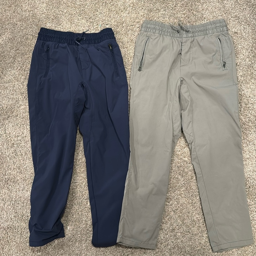 2 pair boys GAP tech pants